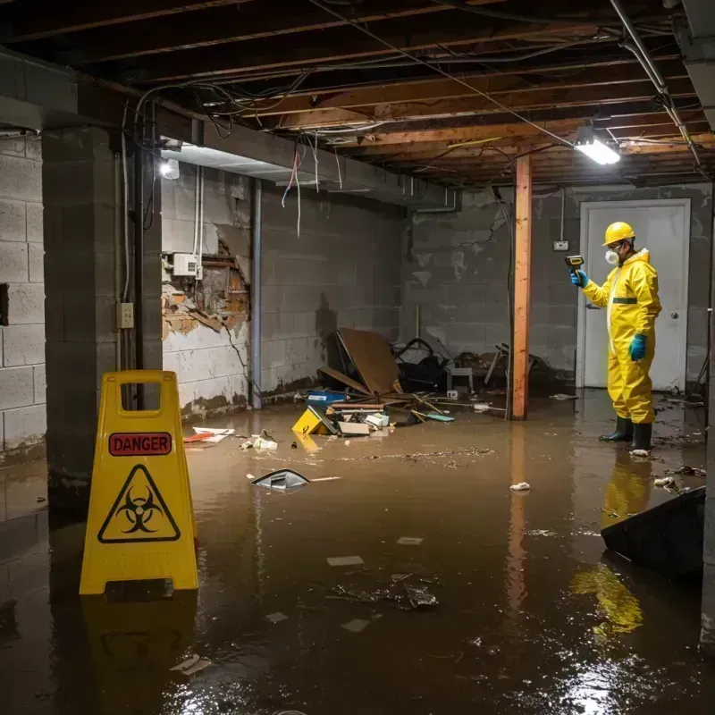 Flooded Basement Electrical Hazard in Superior, CO Property